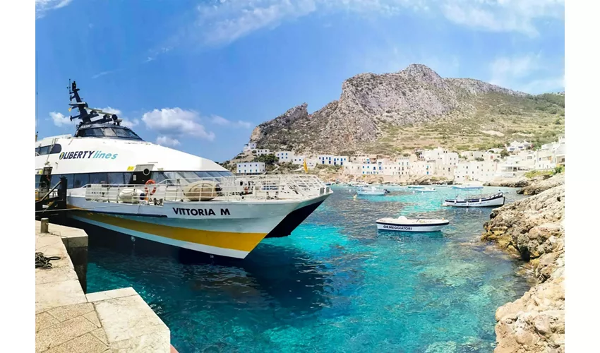 Islas de Sicilia: Traslado en ferry de ida de Trapani a Pantelleria