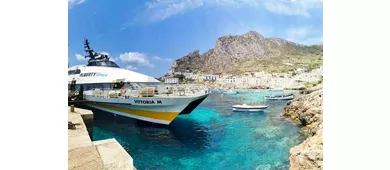 Islas de Sicilia: Traslado en ferry de ida de Trapani a Pantelleria