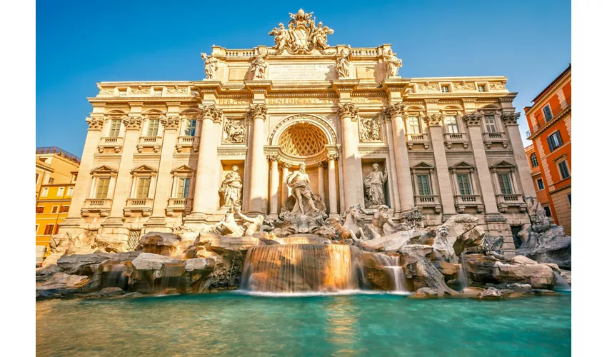 Trevi Fountain Rome: Underground Domus Guided Tour
