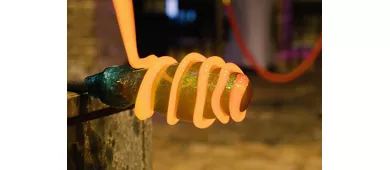 Murano: Spettacolo di soffiatura del vetro con Prosecco