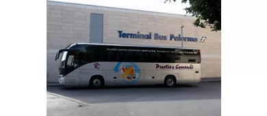 Palermo: Traslado en autobús desde/hasta el aeropuerto y el centro de la ciudad