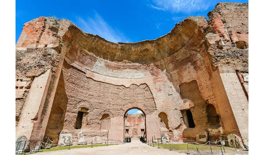 Baths of Caracalla + 3-Hour Bike Rental