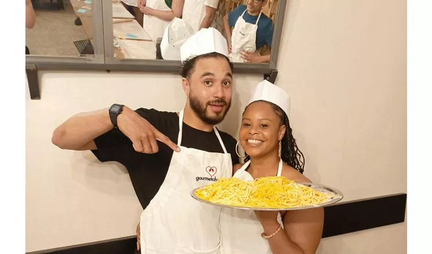 Roma: Corso di cucina di pasta amatriciana e cacio e pepe
