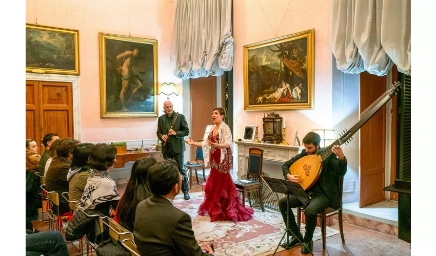 Palacio Doria Pamphilj Roma: Visita guiada + Concierto de ópera