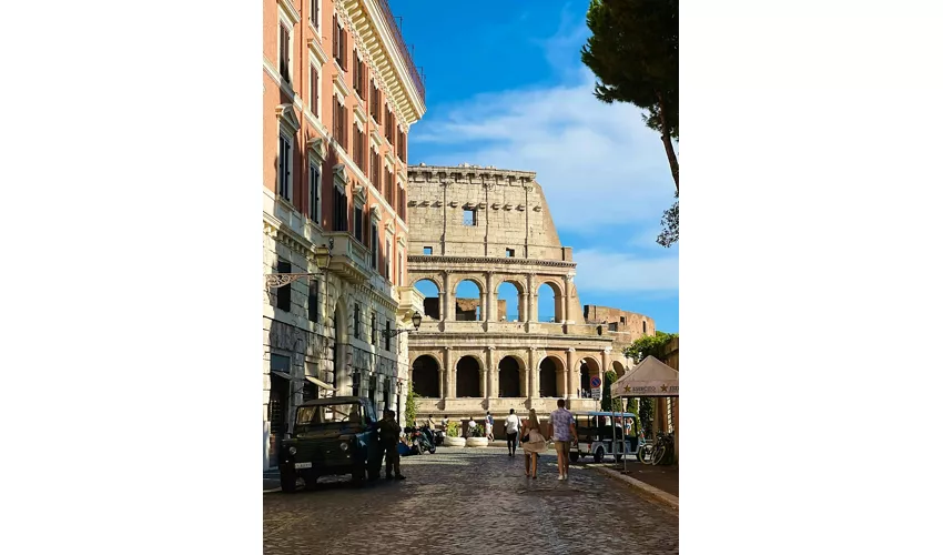 Pavimento dell'Arena del Colosseo e Foro Romano + Audioguida