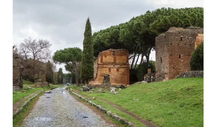 Catacombe di Roma: Biglietto d'ingresso, visita guidata + trasferimento