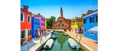 Murano & Burano: Boat Tour + Glass-blowing Demonstration