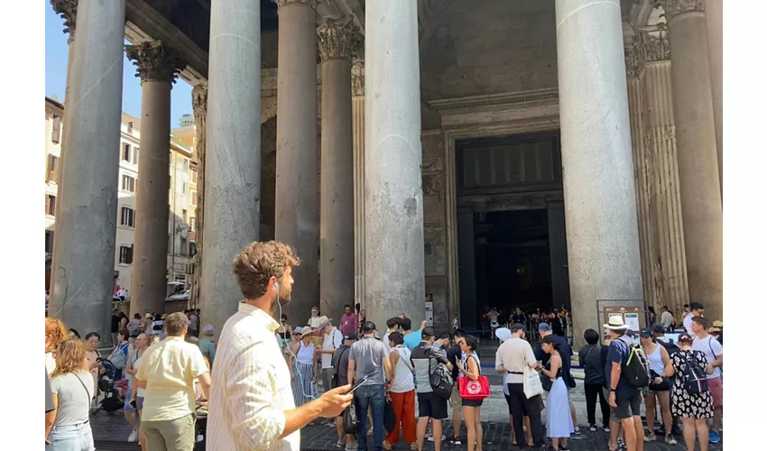 Panteón de Roma: Entrada de acceso rápido + Audioguía + Visita opcional a la ciudad