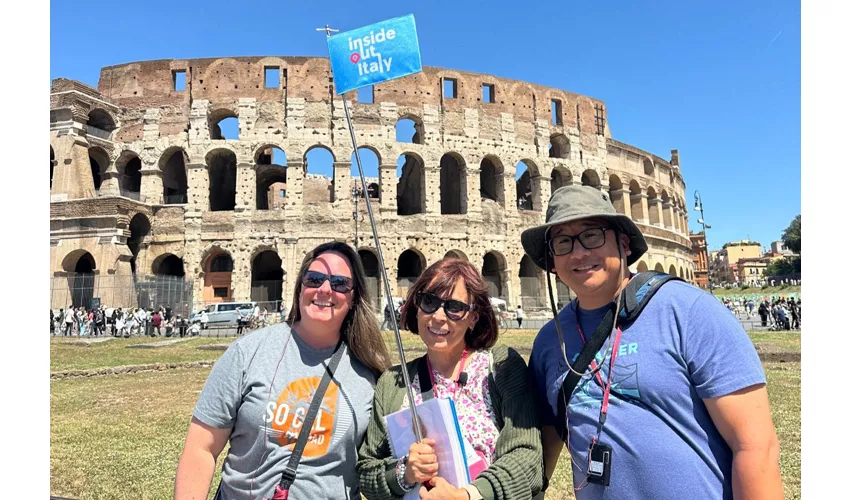 Colosseum, Arena, Underground, Forum & Palatine Hill + Guided Tour