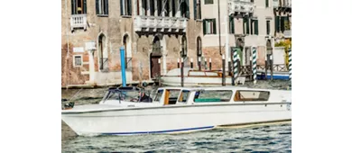 Venice Water-Taxi: Santa Lucia Train Station to Hotel