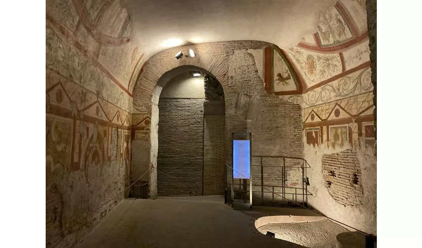 Entry to Case Romane del Celio