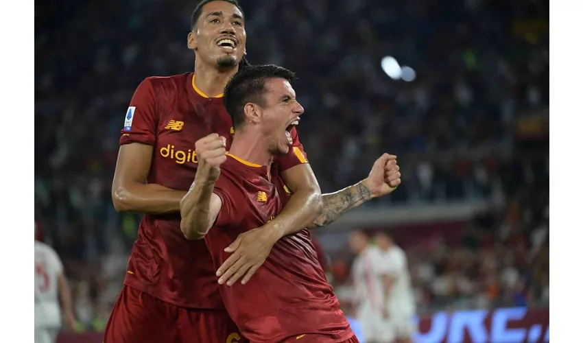 Partido de fútbol del AS Roma