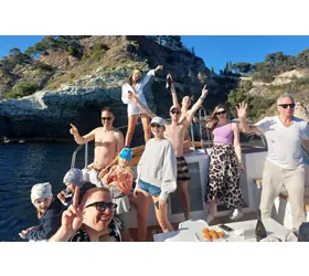 Taormina: Sunset Dolphin Tour + Aperitif