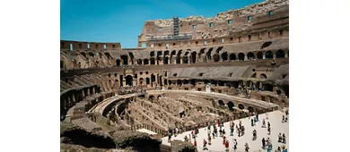 Pavimento dell'Arena del Colosseo e Foro Romano + Audioguida