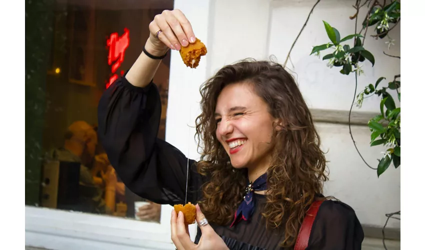 Rome : visite gastronomique guidée + dégustations de mets et de vins