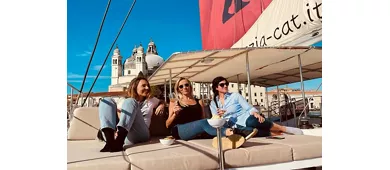 Laguna de Venecia: Catamaran Tour + Spritz