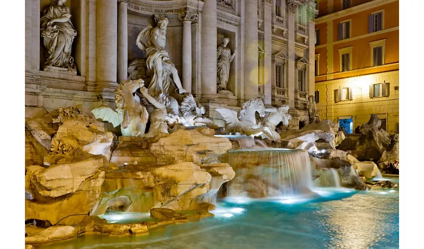 Trevi Fountain Rome: Underground Domus Guided Tour