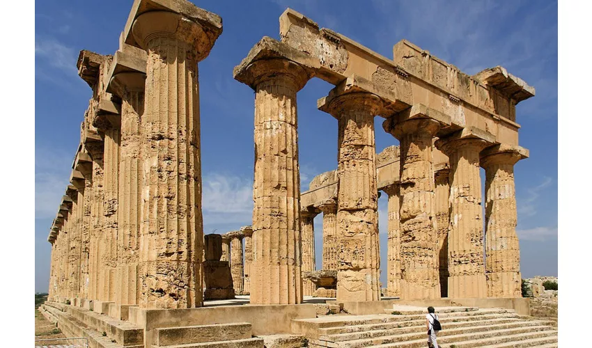 Entrance to Selinunte Archeological Park + Roundtrip Shuttle Service