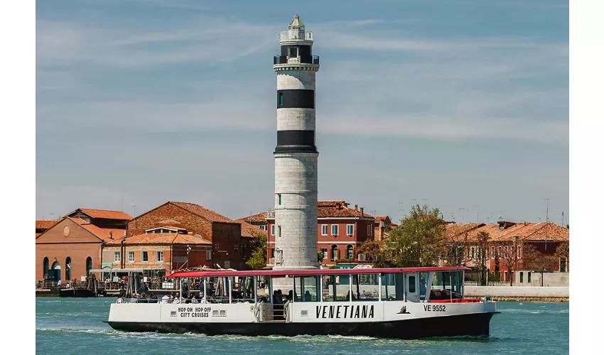 Murano, Burano & Torcello Venice: 24-Hr Hop-on Hop-off Boat Tour