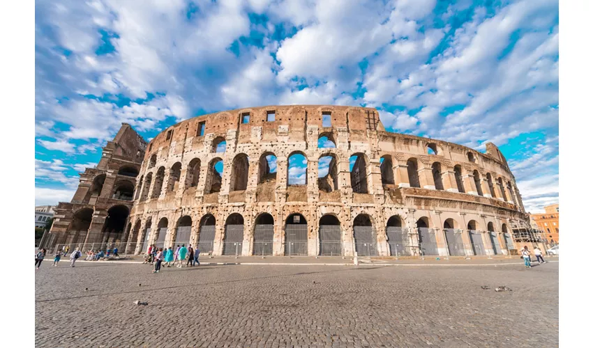 Coliseo y Cárcel Mamertina + Tour guiado en grupo pequeño