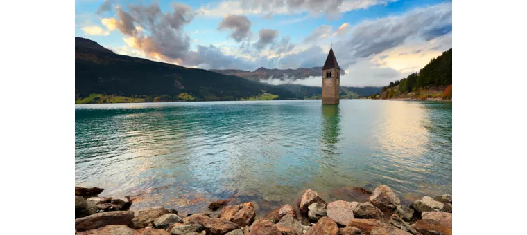 The secrets of the sunken village of Curon in South Tyrol