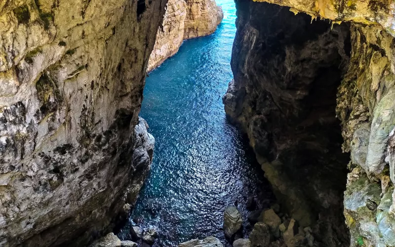 Lazio, the Grotta del Turco 
