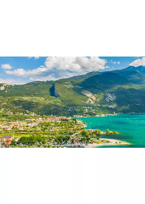 By boat on Lake Garda, from Desenzano to Riva del Garda along the Rotta delle Centomiglie