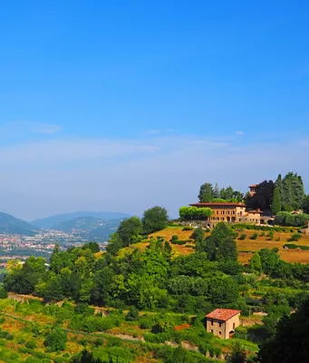 View of Parco dei Colli di Bergamo