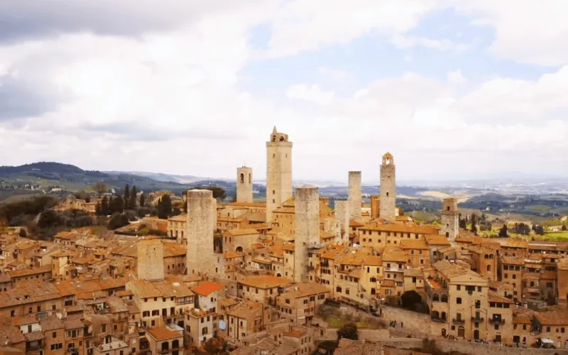 San Gimignano et Certaldo