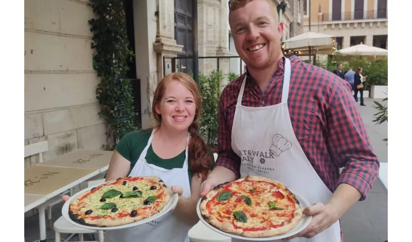 Rome: Tiramisu and Pizza Cooking Class