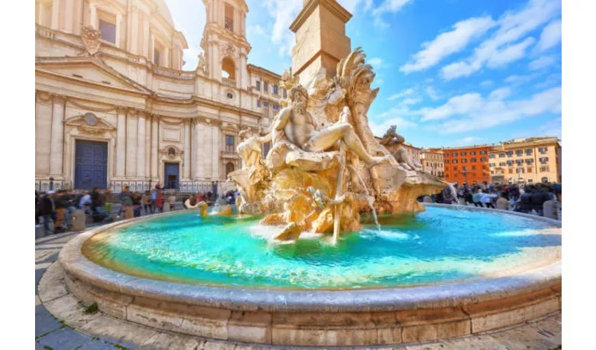 Panteón de Roma, Fontana de Trevi, Plaza de España y Plaza Navona: Visita guiada