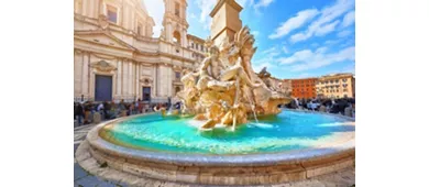 Panteón de Roma, Fontana de Trevi, Plaza de España y Plaza Navona: Visita guiada