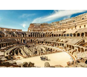 Colosseo, Arena, Sotterranei, Foro e Palatino + Tour guidato