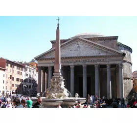 Pantheon: Biglietto con accesso rapido + Tour guidato