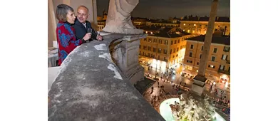 Palacio Pamphilj Roma: Cena de Ópera con Actuaciones en Directo
