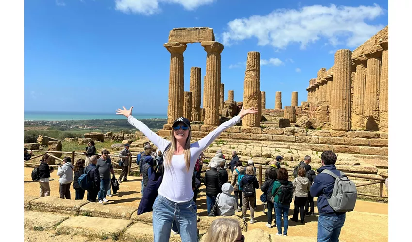 Valle de los Templos de Agrigento: Visita guiada al atardecer