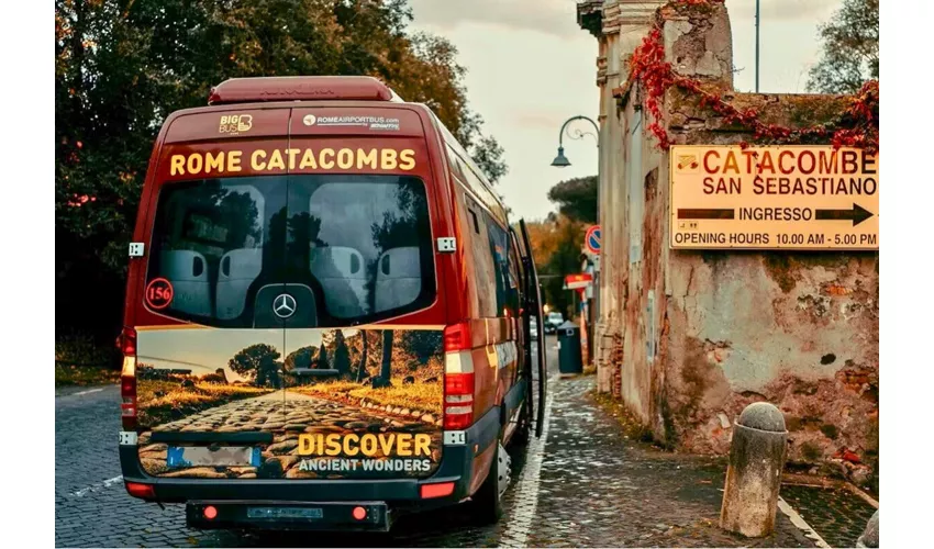 Catacombs of San Sebastiano: Entry Ticket + Guided Tour + Transfers