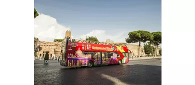 Roma: Autobús Hop-on Hop-off + Traslados desde Civitavecchia