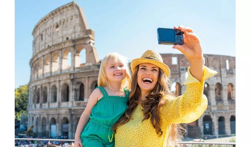 Colosseo, Foro Romano e Palatino: Ingresso riservato + Audioguida digitale