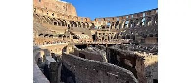 Colosseo, Foro Romano e Palatino + Tour guidato per gruppi ristretti