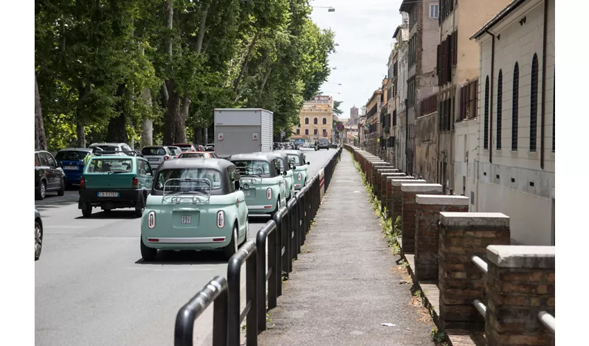 Roma: Topolino E-Car Tours