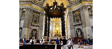Basílica de San Pedro y Grutas Vaticanas: Visita guiada