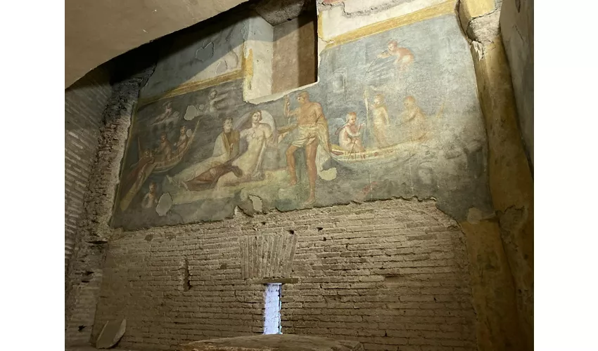 Entry to Case Romane del Celio