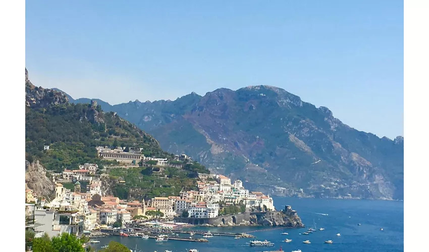 Positano e la Costiera Amalfitana: Gita guidata di un giorno in treno ad alta velocità da Roma