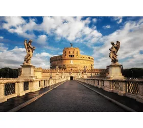 Roma: Tour panoramico in autobus + viaggio di andata e ritorno da/per Civitavecchia