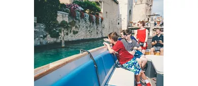 Sirmione: Visita a pie + Visita en barco