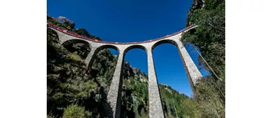 Tren Rojo Bernina y Tren de los Glaciares: Excursión de un día desde Milán