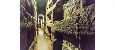 Appia Antica e Catacombe di San Callisto Roma: Biglietto d'ingresso, visita guidata + trasferimento