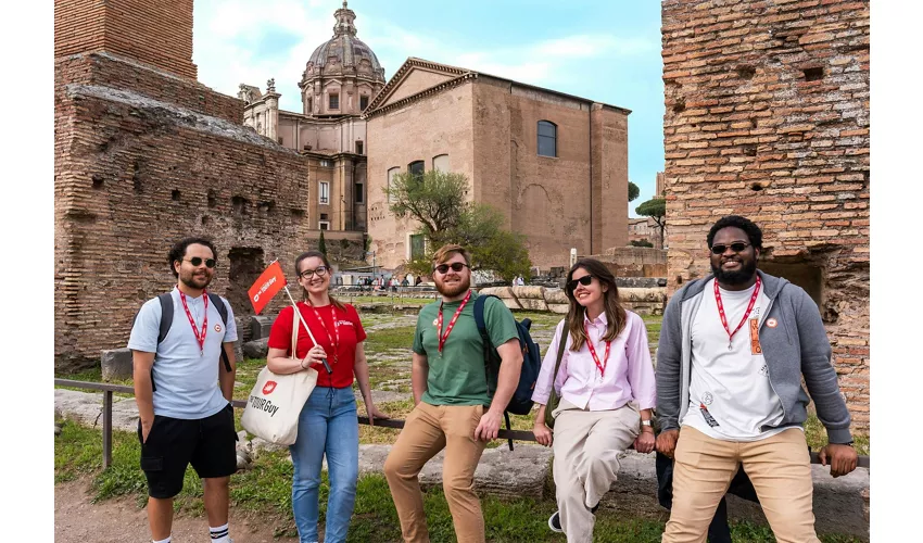Colosseum, Roman Forum & Palatine Hill + Guided Tour