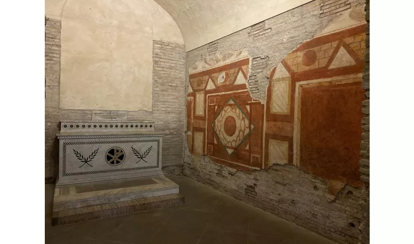 Entry to Case Romane del Celio